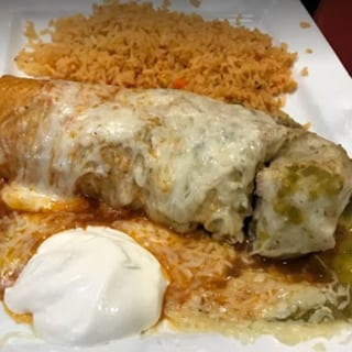 Shrimp & Crab Burrito